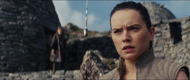 Daisy Ridley Adam Driver et Oscar Isaac dans Star Wars Les derniers Jedi Last 2017