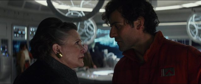Star Wars : Episode VIII - Les derniers Jedi. 6 Daisy Ridley Adam Driver et Oscar Isaac dans Star Wars Les derniers Jedi Last 2017