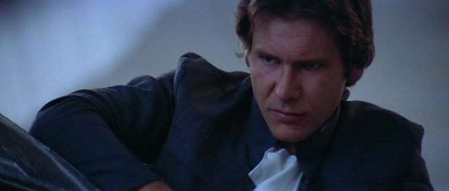 Mark Hamill Harrison Ford et Carrie Fisher dans Star Wars L’empire contre-attaque Strikes Back 1980