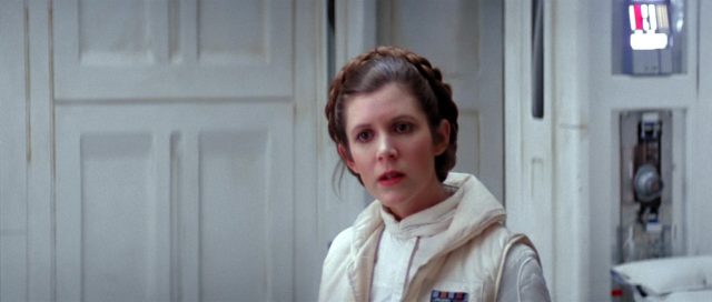 Mark Hamill Harrison Ford et Carrie Fisher dans Star Wars L’empire contre-attaque Strikes Back 1980