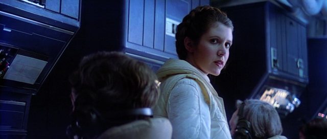 Mark Hamill Harrison Ford et Carrie Fisher dans Star Wars L’empire contre-attaque Strikes Back 1980