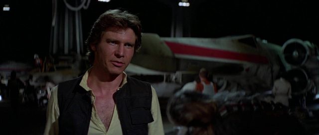 Star Wars : Episode IV – Un nouvel espoir. 6 Mark Hamill Harrison Ford et Carrie Fisher dans Star Wars Un nouvel espoir New hope 1977