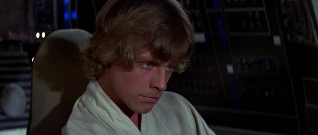 Mark Hamill Harrison Ford et Carrie Fisher dans Star Wars Un nouvel espoir New hope 1977
