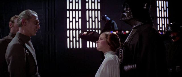 Mark Hamill Harrison Ford et Carrie Fisher dans Star Wars Un nouvel espoir New hope 1977