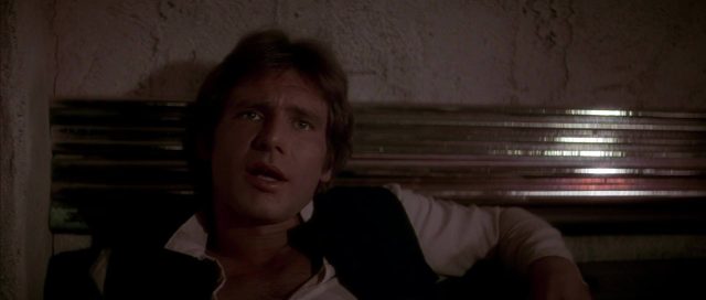 Mark Hamill Harrison Ford et Carrie Fisher dans Star Wars Un nouvel espoir New hope 1977
