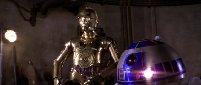 Mark Hamill Harrison Ford et Carrie Fisher dans Star Wars Un nouvel espoir New hope 1977
