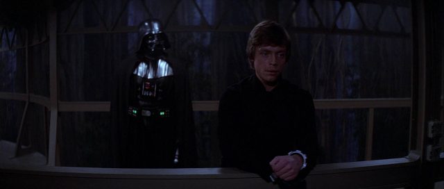 Mark Hamill Harrison Ford et Carrie Fisher dans Star Wars Le retour du Jedi Return 1983