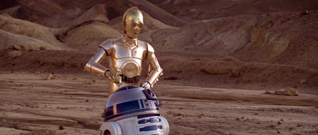Mark Hamill Harrison Ford et Carrie Fisher dans Star Wars Le retour du Jedi Return 1983