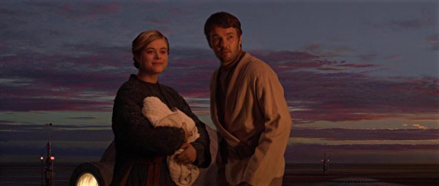 Star Wars : Episode III - La revanche des Sith - Photos et affiches. 54 Hayden Christensen Ewan McGregor et Nathalie Portman dans Star Wars La revanche des Sith Revenge 2005
