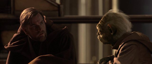 Star Wars : Episode III - La revanche des Sith - Photos et affiches. 39 Hayden Christensen Ewan McGregor et Nathalie Portman dans Star Wars La revanche des Sith Revenge 2005