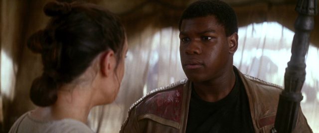 Daisy Ridley Adam Driver et Oscar Isaac dans Star Wars Le réveil de la force Awakens 2015