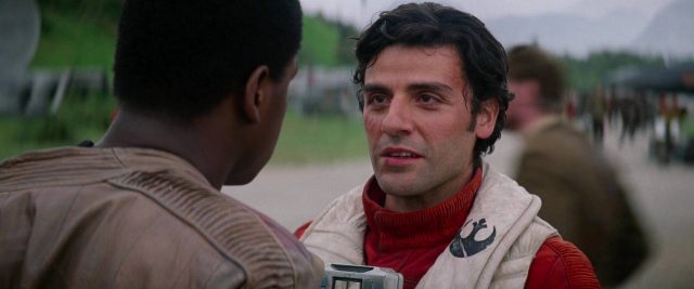 Star Wars : Episode VII - Le réveil de la force. 6 Daisy Ridley Adam Driver et Oscar Isaac dans Star Wars Le réveil de la force Awakens 2015