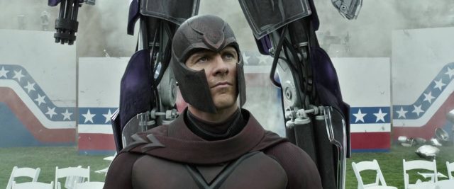 X-Men : days of future past - Photos et affiches. 53 Hugh Jackman James McAvoy Michael Fassbender et Jennifer Lawrence dans X-Men : days of future past 2014