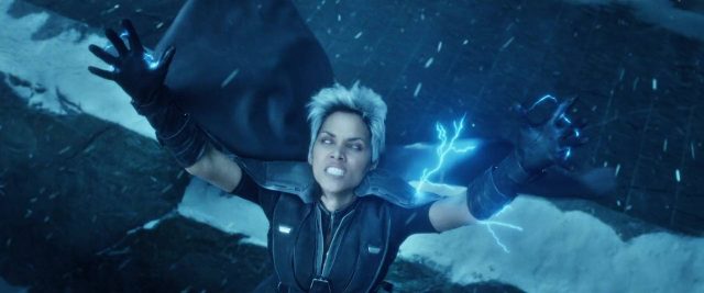 X-Men : days of future past - Photos et affiches. 56 Hugh Jackman James McAvoy Michael Fassbender et Jennifer Lawrence dans X-Men : days of future past 2014