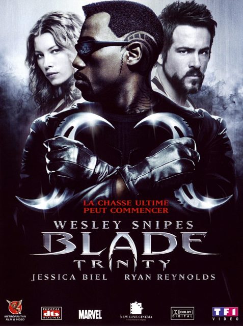Blade : Trinity - Streaming. 1 affiche poster blade trinity disney marvel