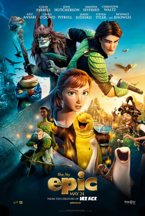 affiche poster epic bataille royaume secret disney blue sky
