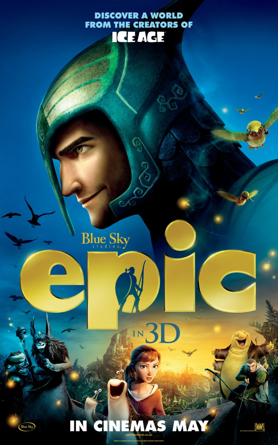 affiche poster epic bataille royaume secret disney blue sky