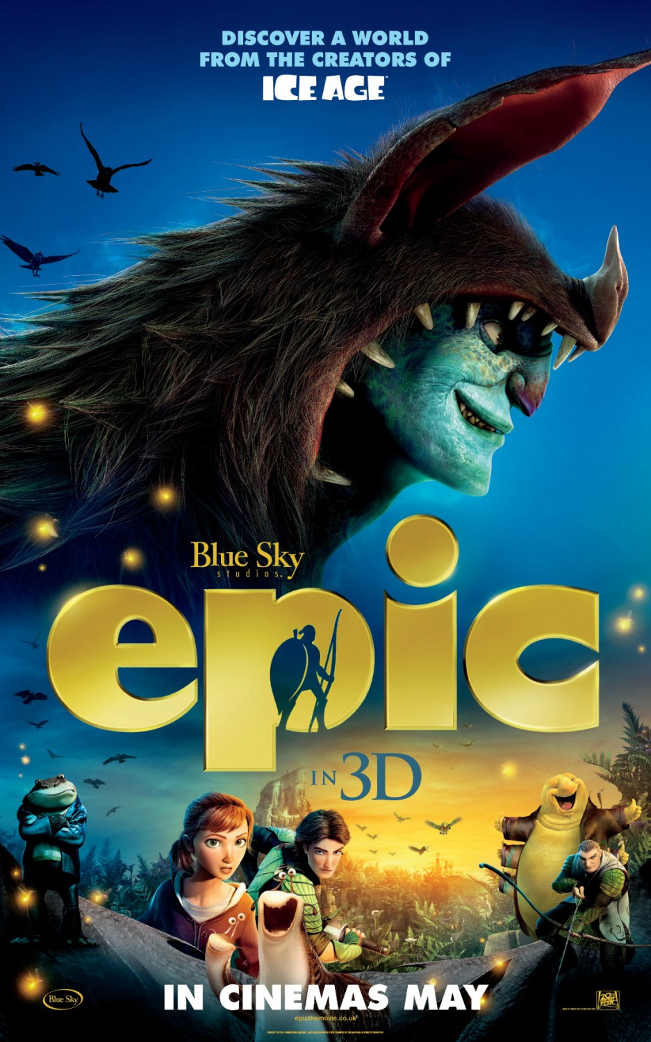 affiche poster epic bataille royaume secret disney blue sky