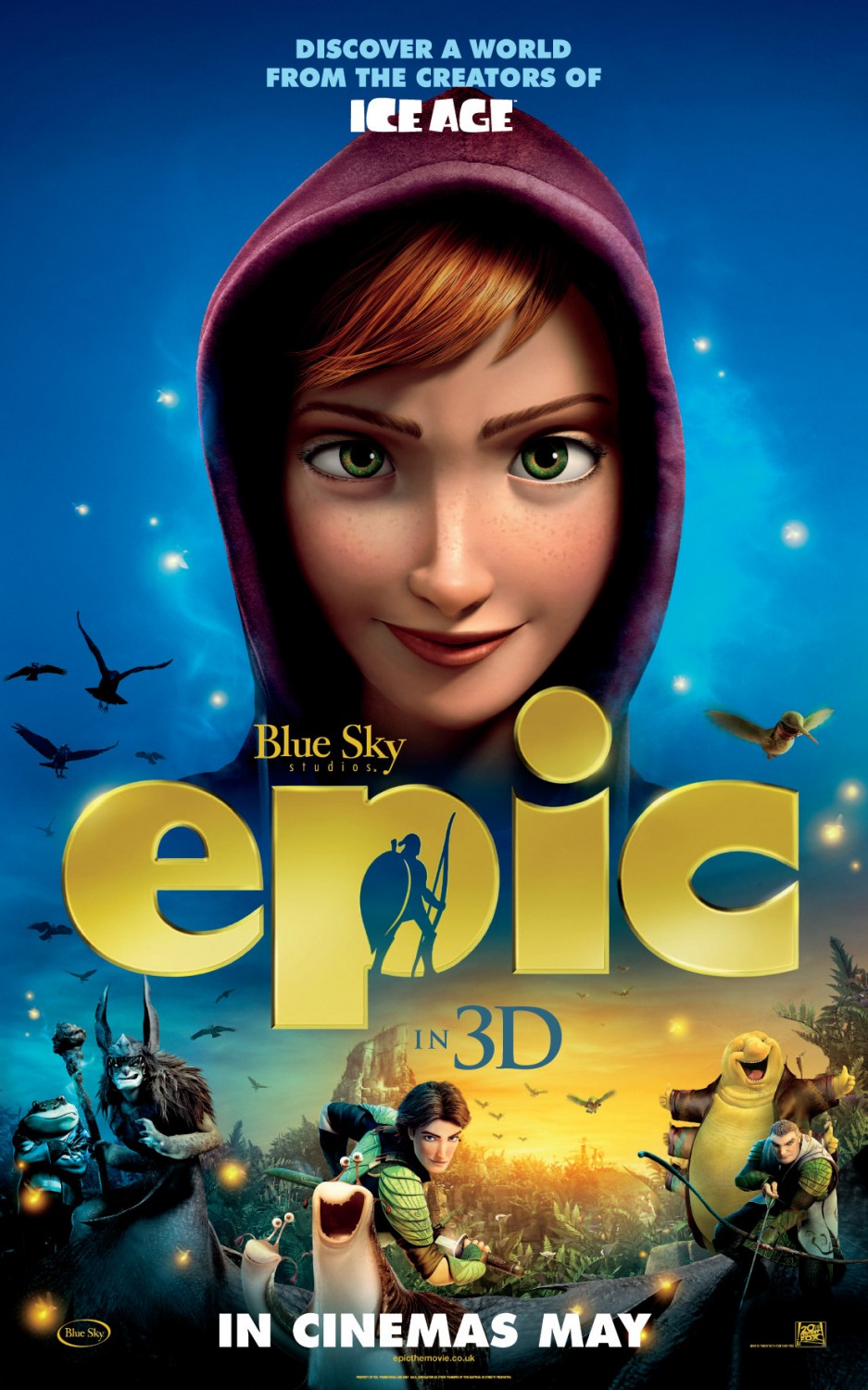 affiche poster epic bataille royaume secret disney blue sky