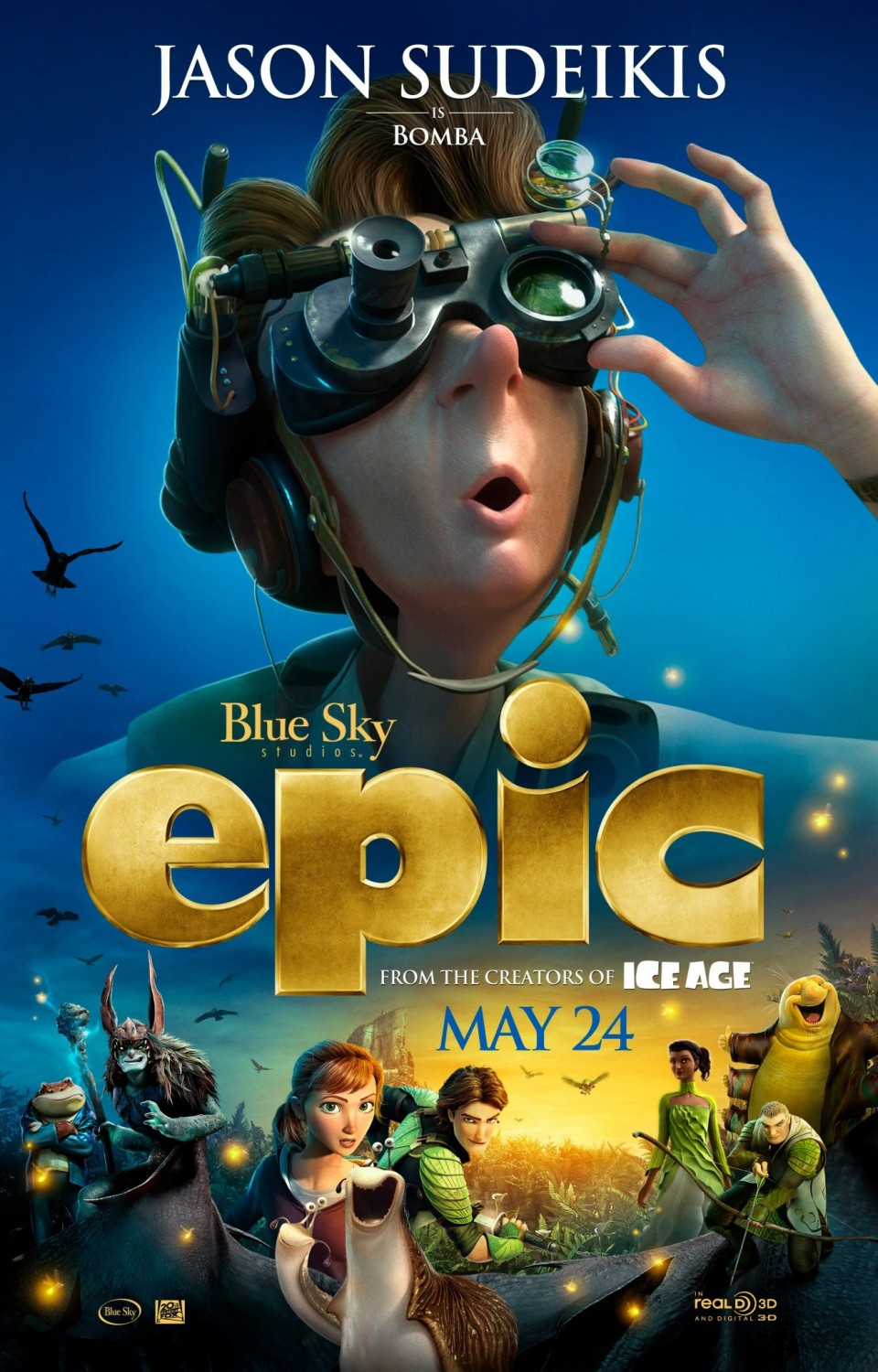 affiche poster epic bataille royaume secret disney blue sky
