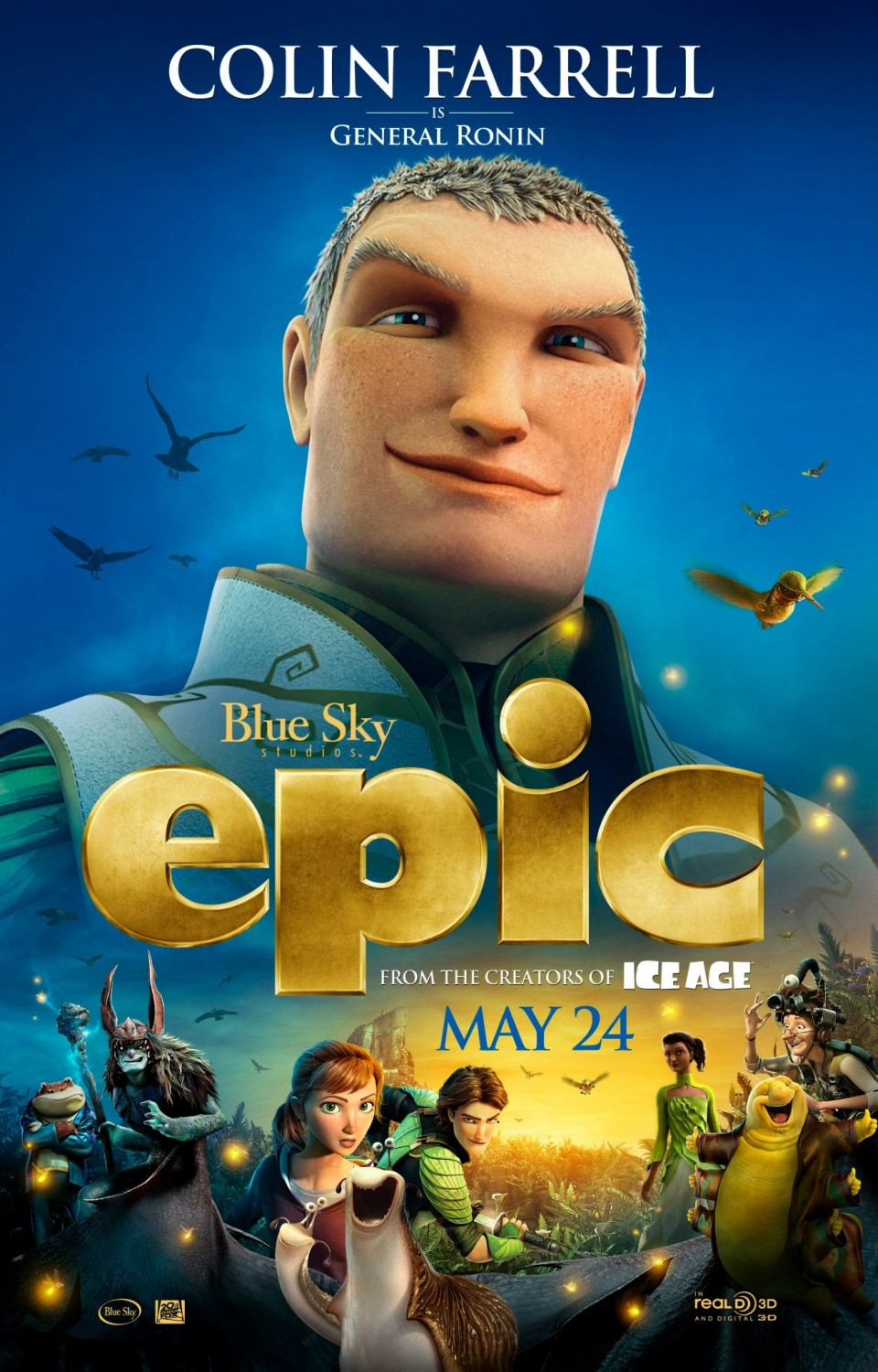 affiche poster epic bataille royaume secret disney blue sky