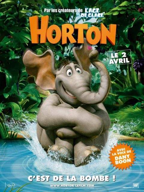 Horton - Streaming. 1 affiche poster horton hears who disney blue sky
