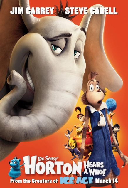 affiche poster horton hears who disney blue sky