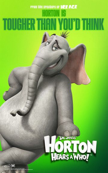 affiche poster horton hears who disney blue sky