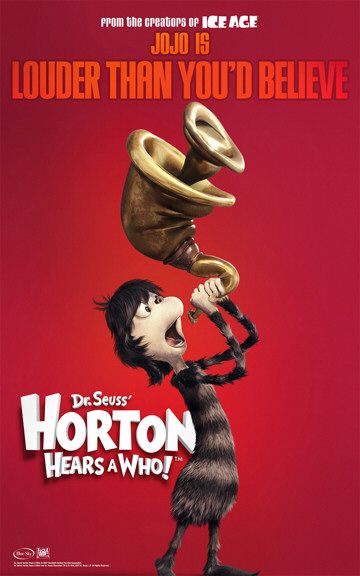 affiche poster horton hears who disney blue sky