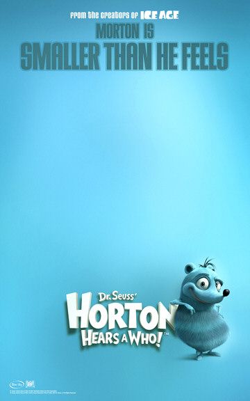affiche poster horton hears who disney blue sky