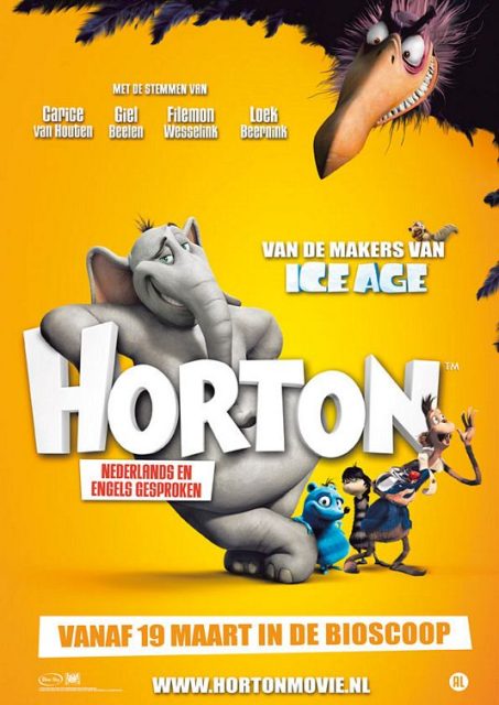 affiche poster horton hears who disney blue sky