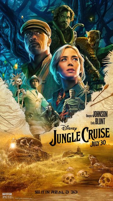 affiche poster jungle cruise disney