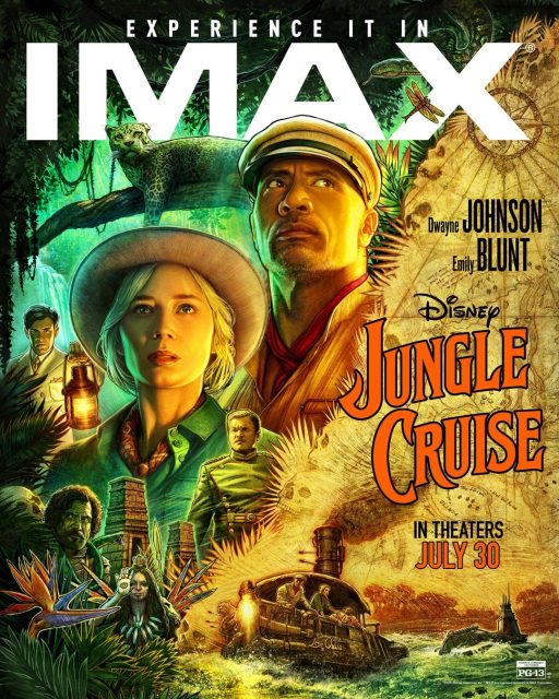 affiche poster jungle cruise disney