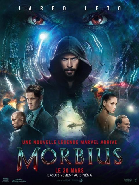 Morbius - Streaming. 1 affiche poster morbius marvel