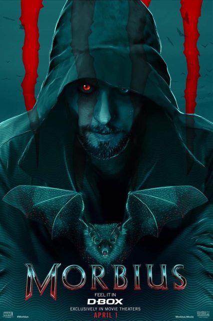 Morbius - Photos et affiches. 6 affiche poster morbius marvel