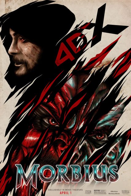 Morbius - Photos et affiches. 8 affiche poster morbius marvel