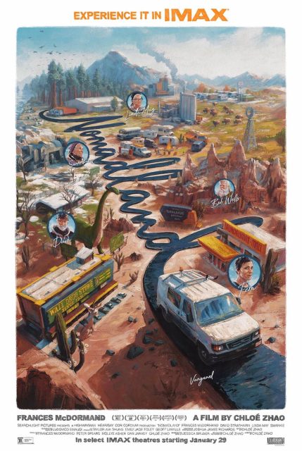 affiche poster nomadland disney fox