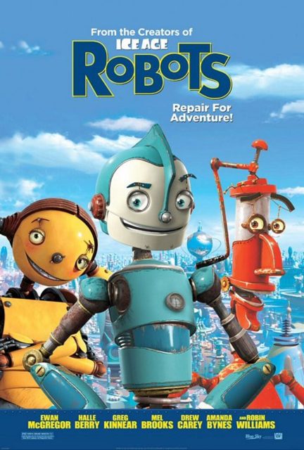 Robots - Photos et affiches. 3 affiche poster robots disney blue sky