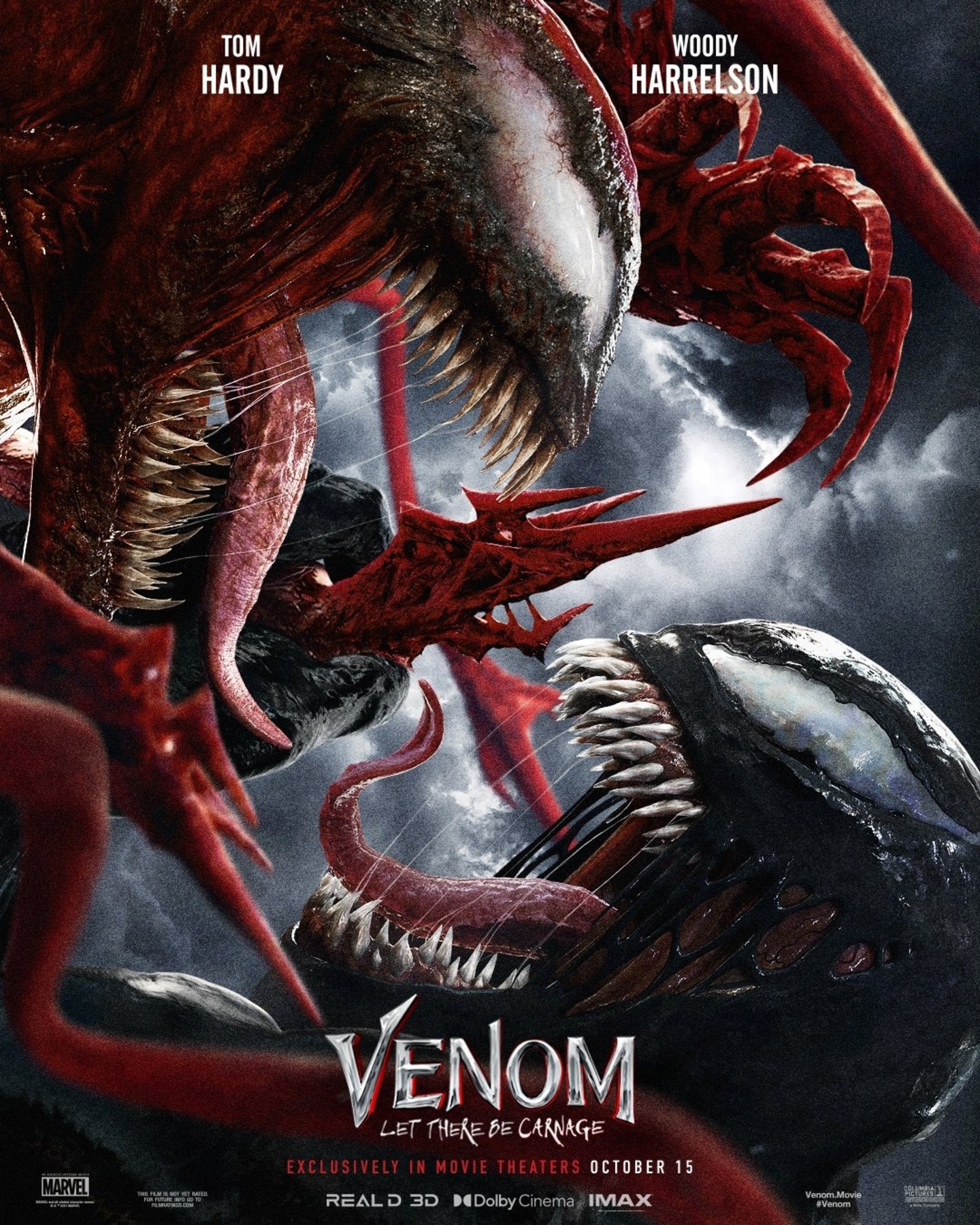 Venom : let there be Carnage - Photos et affiches. 6 affiche poster venom let there be carnage disney marvel