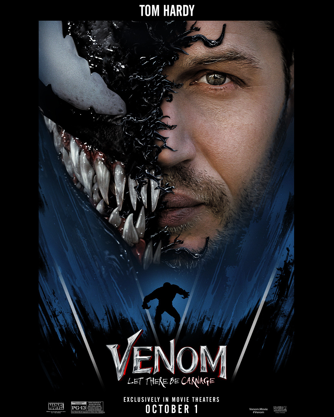 Venom : let there be Carnage - Photos et affiches. 8 affiche poster venom let there be carnage marvel