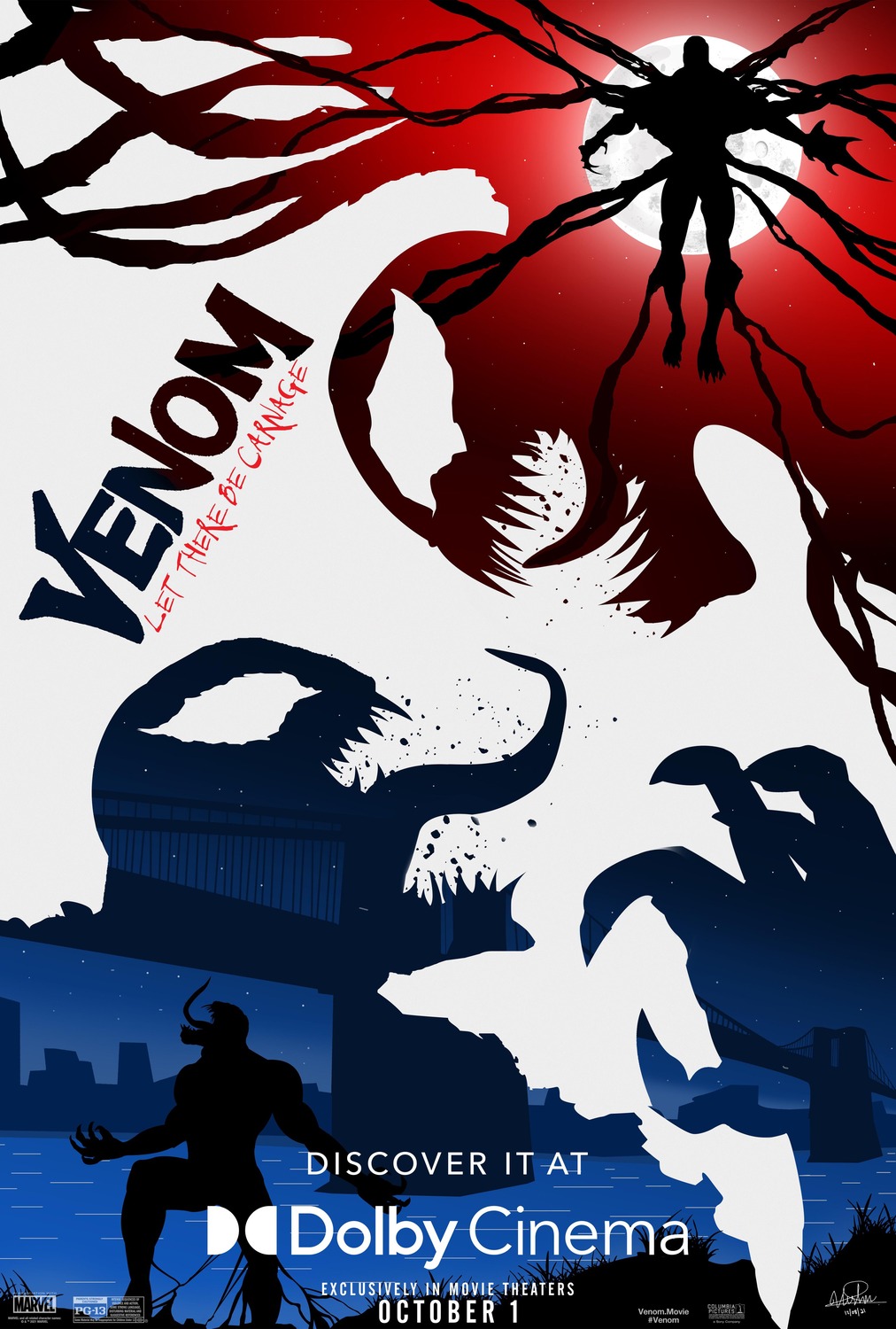 Venom : let there be Carnage - Photos et affiches. 12 affiche poster venom let there be carnage marvel
