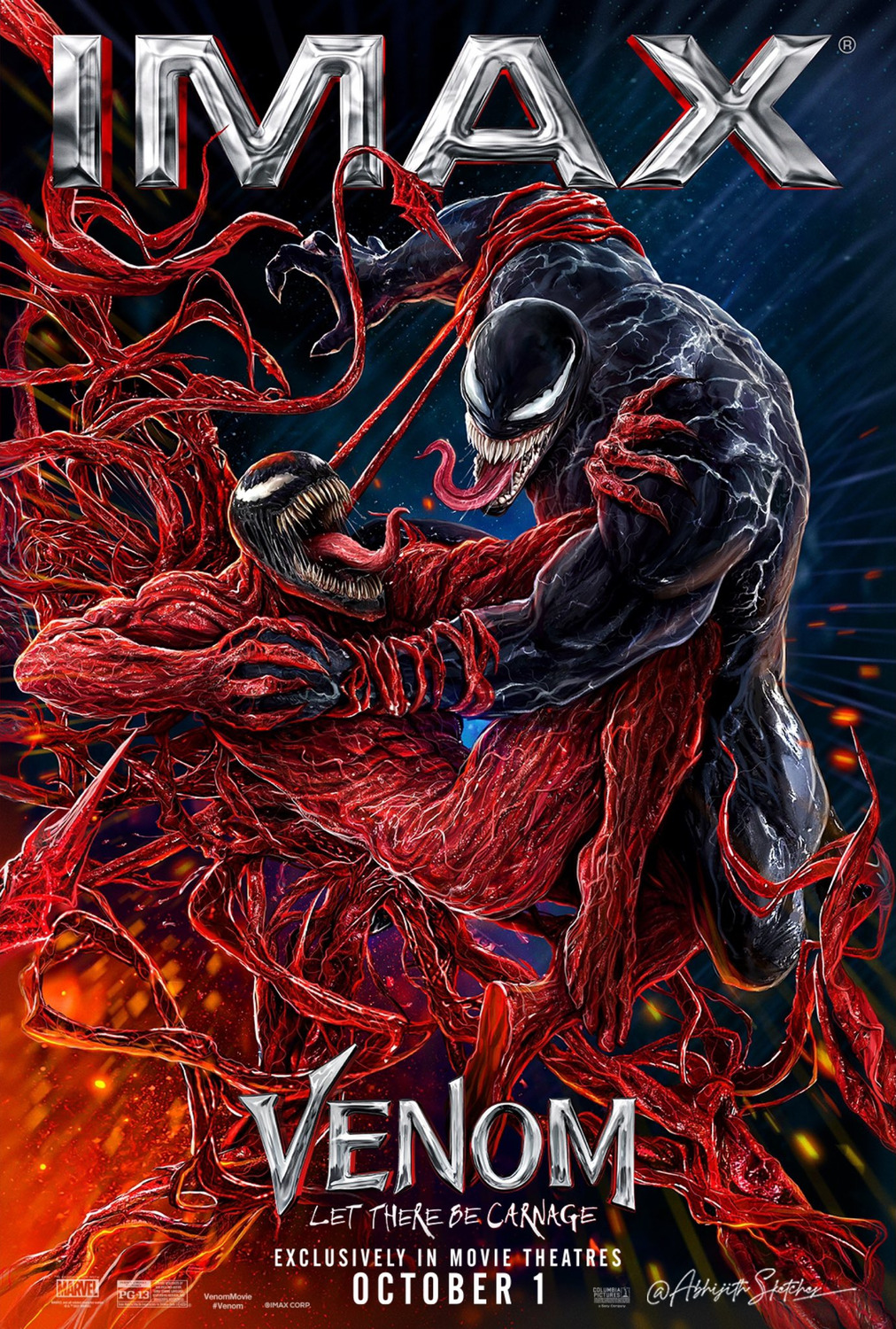 Venom : let there be Carnage - Photos et affiches. 13 affiche poster venom let there be carnage marvel