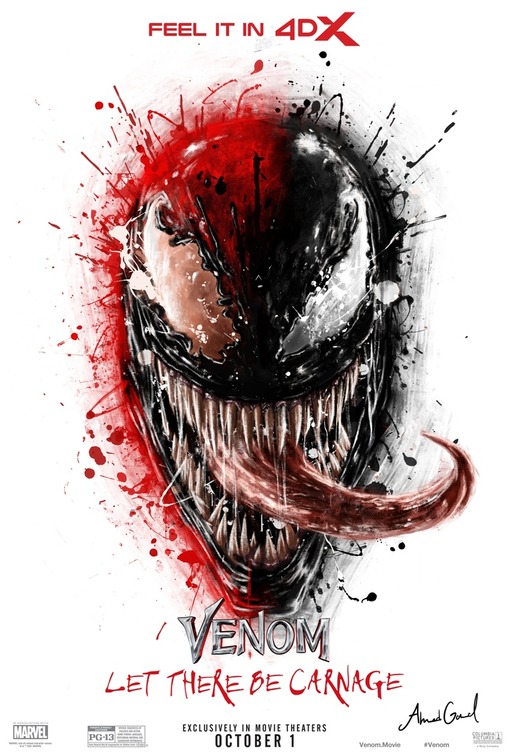 Venom : let there be Carnage - Photos et affiches. 14 affiche poster venom let there be carnage marvel