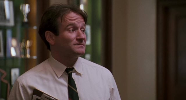 Robin Williams dans Le cercle des poètes disparus Dead Poets Society 1989