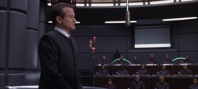 Robin Williams et Sam Neill dans L'homme bicentenaire Bicentennial Man 1999