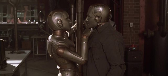 Robin Williams et Sam Neill dans L'homme bicentenaire Bicentennial Man 1999