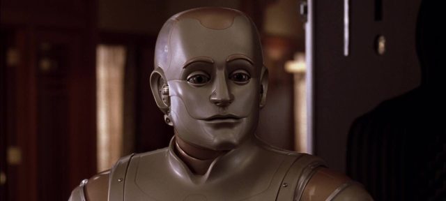 Robin Williams et Sam Neill dans L'homme bicentenaire Bicentennial Man 1999