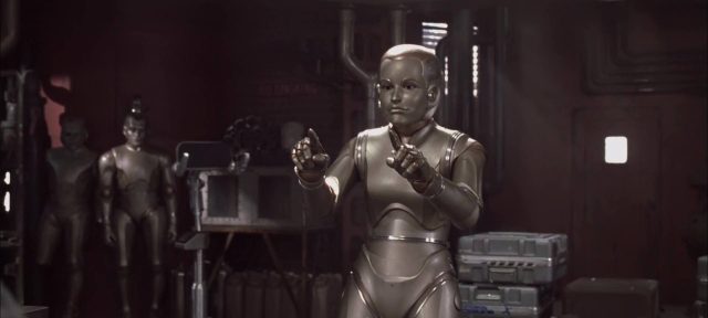 Robin Williams et Sam Neill dans L'homme bicentenaire Bicentennial Man 1999