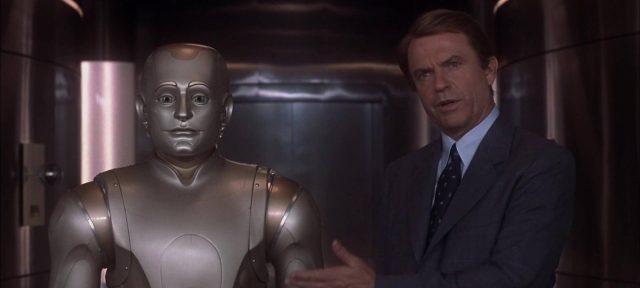 Robin Williams et Sam Neill dans L'homme bicentenaire Bicentennial Man 1999