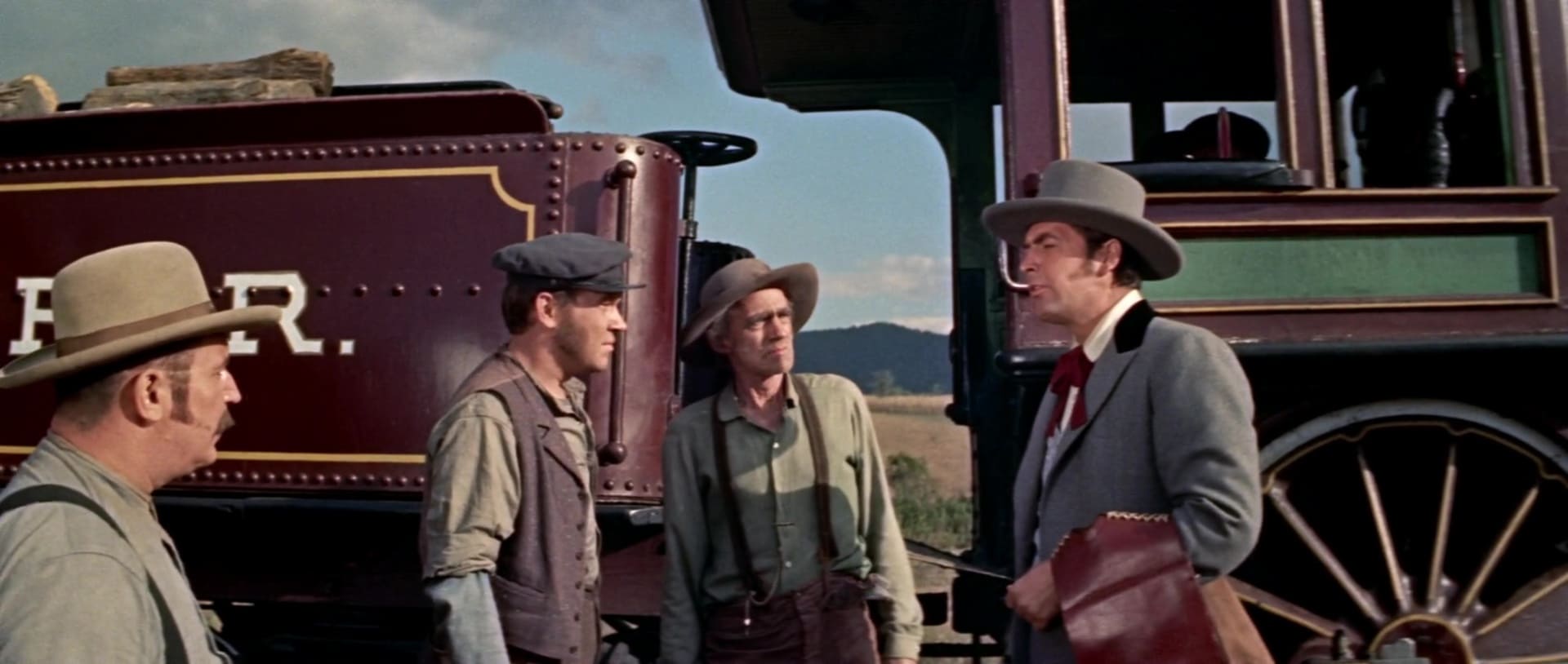 image infernale poursuite Great Locomotive Chase